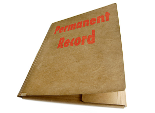 permanent record file