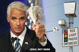 red light camera money charlie christ